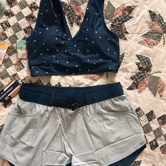 nani Other - NANI Waves Explorer shorts and switch crop top